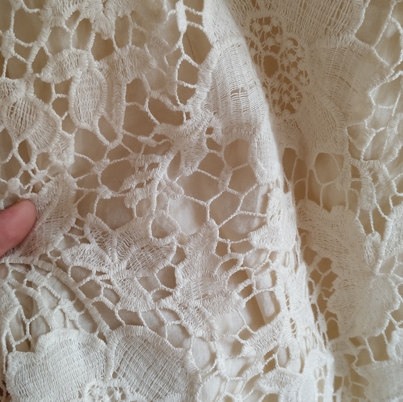 ZARA crochet lace open back sheath dress - Picture 12 of 17